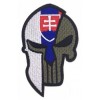 Nášivka SVK Punisher, so slovenským znakom - olivová